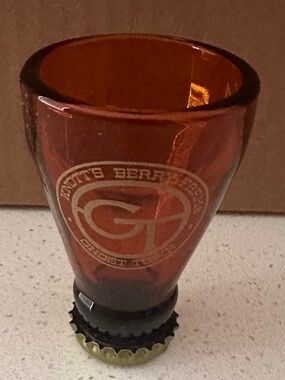 Knotts Berry Farm ghost town bottle top shot glass Brand New with tags